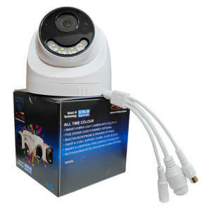 8mp ip poe with two way audio 4 array starlight light dome camera with box & printing (T41A PCB, Lens-10081, Audio Wire)